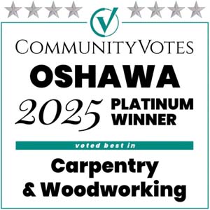 2025 platinum winner carpentry & woodworking